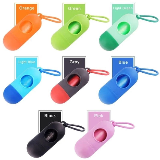 Disposable Baby Diapers Bag Box Kit - With Dispenser Lead Clip (Random Color)
