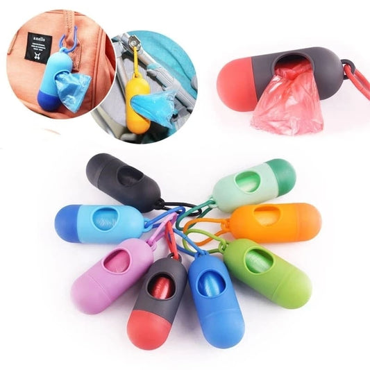 Disposable Baby Diapers Bag Box Kit - With Dispenser Lead Clip (Random Color)