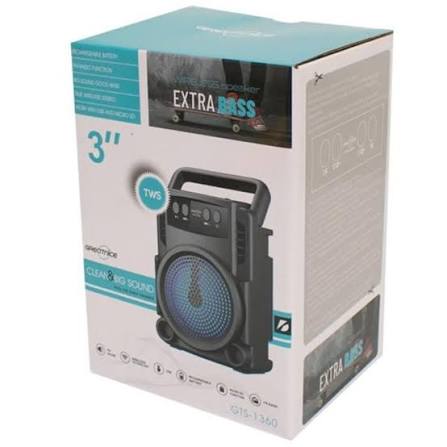 3 Inches Wireless Bluetooth Speaker With Bluetooth 5.0 & LED Control