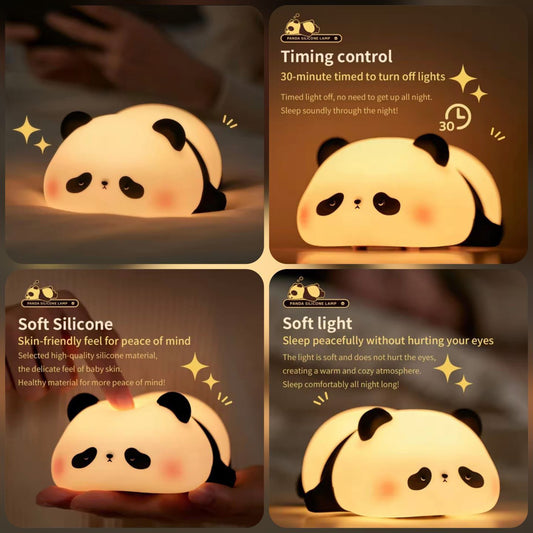 Rechargeable Panda Lamp - Lighting Product Designed For Illumination And Daily Lighting Routine