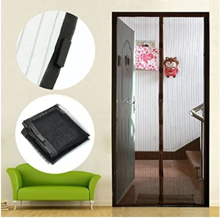 Magnetic Mosquito Mesh Door Curtain – Easy Install Fly & Insect Protection Screen
