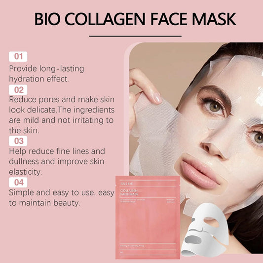 Bio Collagen Face Mask - Hydrating & Pore Minimizing