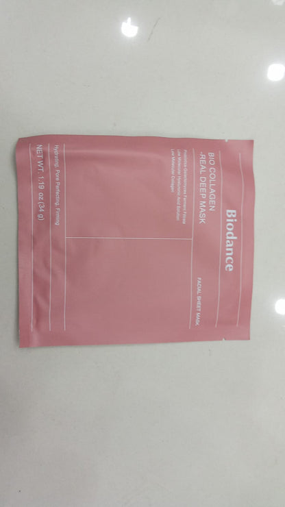 Bio Collagen Face Mask - Hydrating & Pore Minimizing