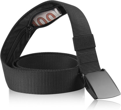Men'S Travel Cash Anti-Theft Belt, Available with Secret Money Pocket, Men'S Belt Outdoor Sports Belt