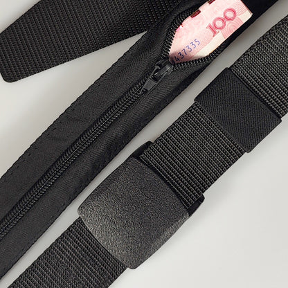 Men'S Travel Cash Anti-Theft Belt, Available with Secret Money Pocket, Men'S Belt Outdoor Sports Belt