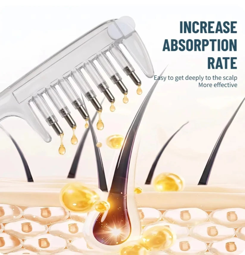 Scalp Oil Applicator Comb – Precision Hair Oiling Comb