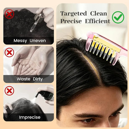 Scalp Oil Applicator Comb – Precision Hair Oiling Comb