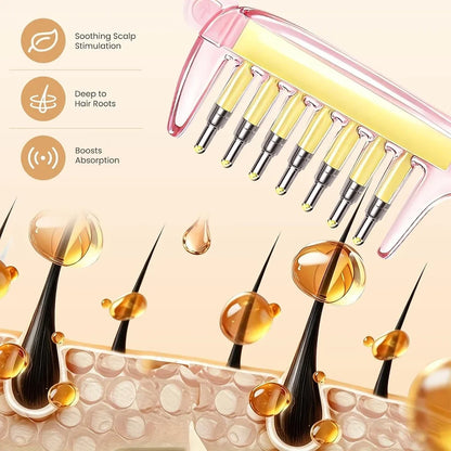 Scalp Oil Applicator Comb – Precision Hair Oiling Comb