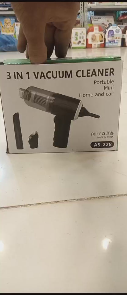 3-In-1 Portable Wireless Vacuum Cleaner